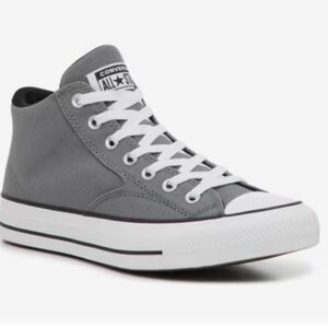 Classic Gray Converse High-Top Sneakers